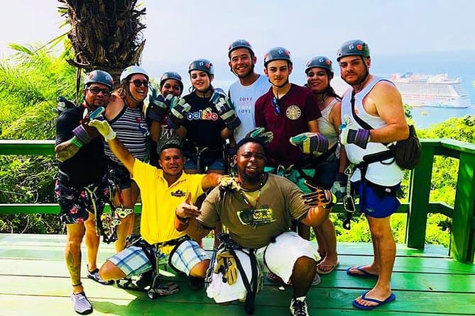 King Kong Extreme Zipline, Hiking, Beach Break plus Transfer Included