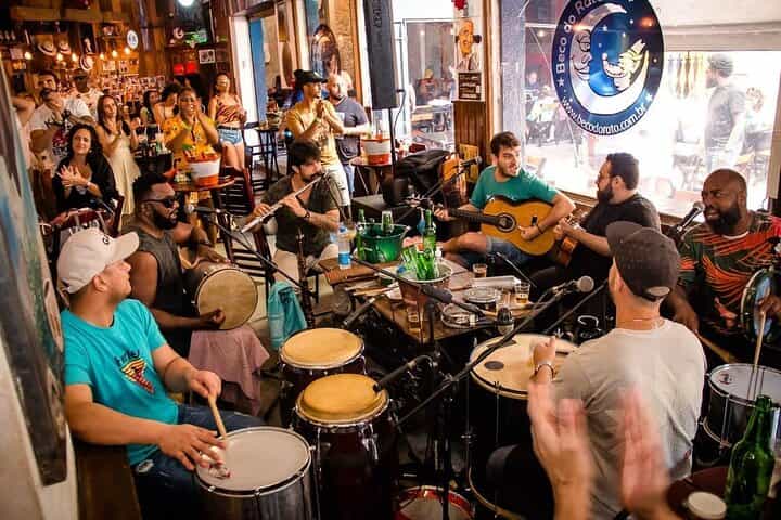 Samba Night Experience in Lapa Private Tour