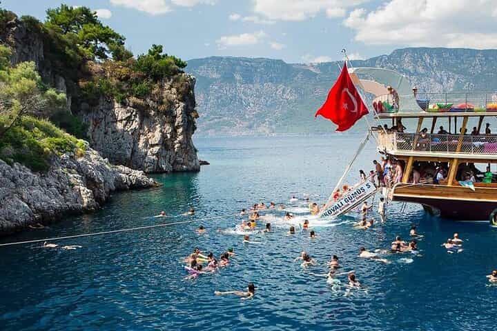 Fethiye Dalyan Boat Tour with Lunch, Mud Bath, Transfer, Guide