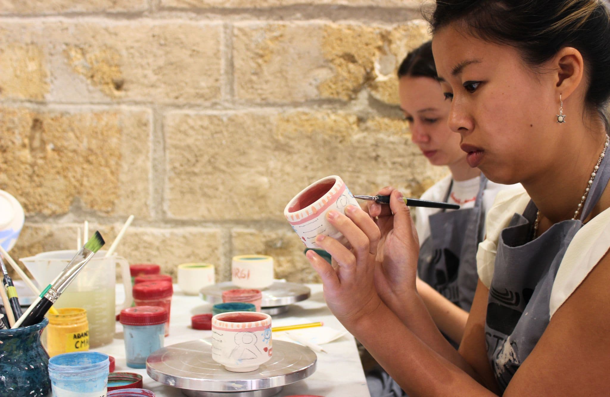 Pottery Painting Workshop in Palermo