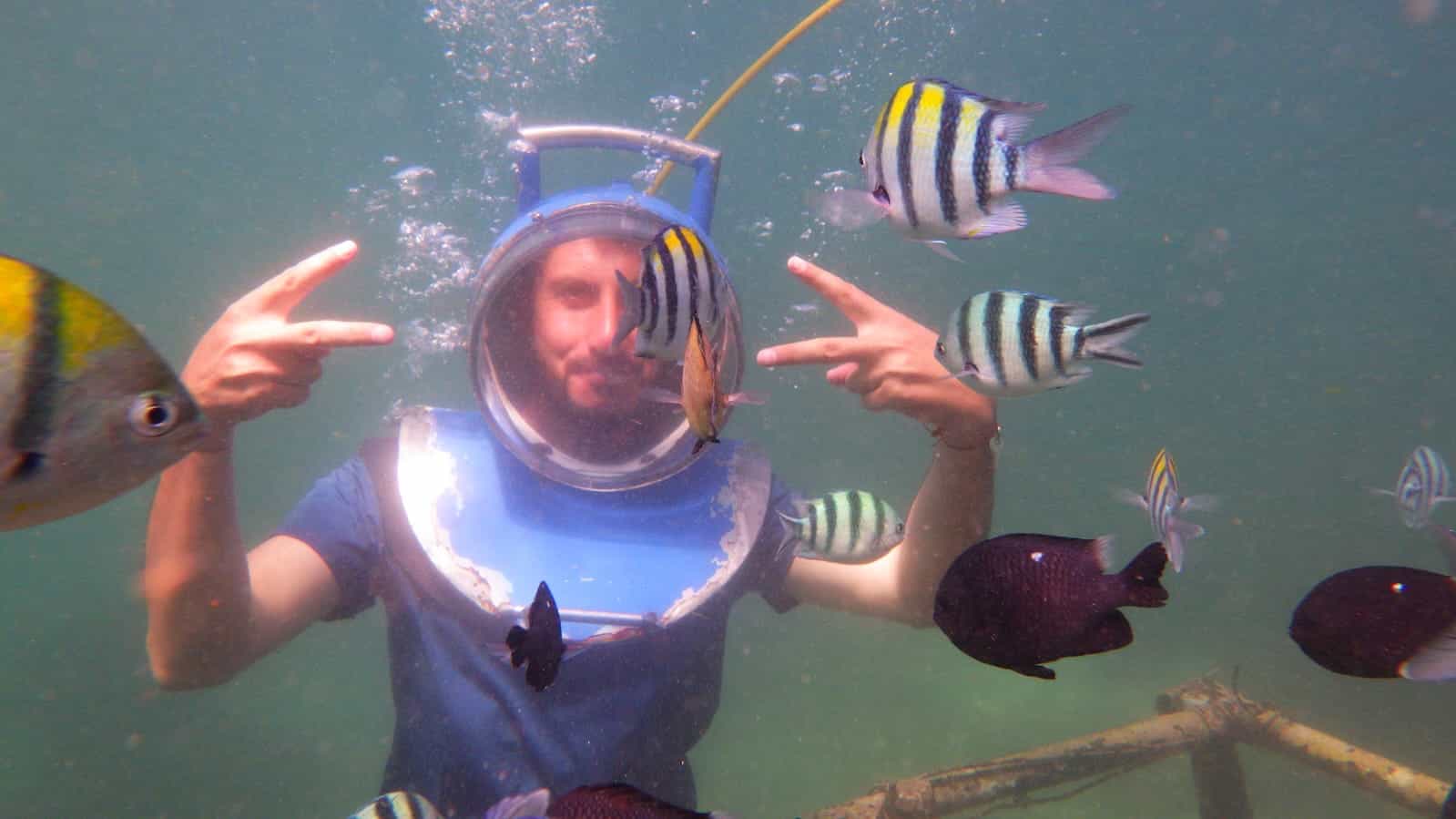 Half Day Guided Underwater Sea Walk Experience in Nusa Dua