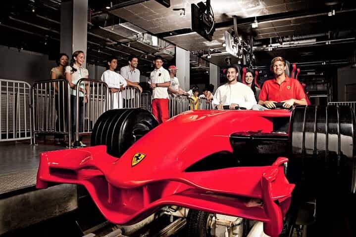 From Dubai package Grand Mosque Tour with Ferrari World Tickets