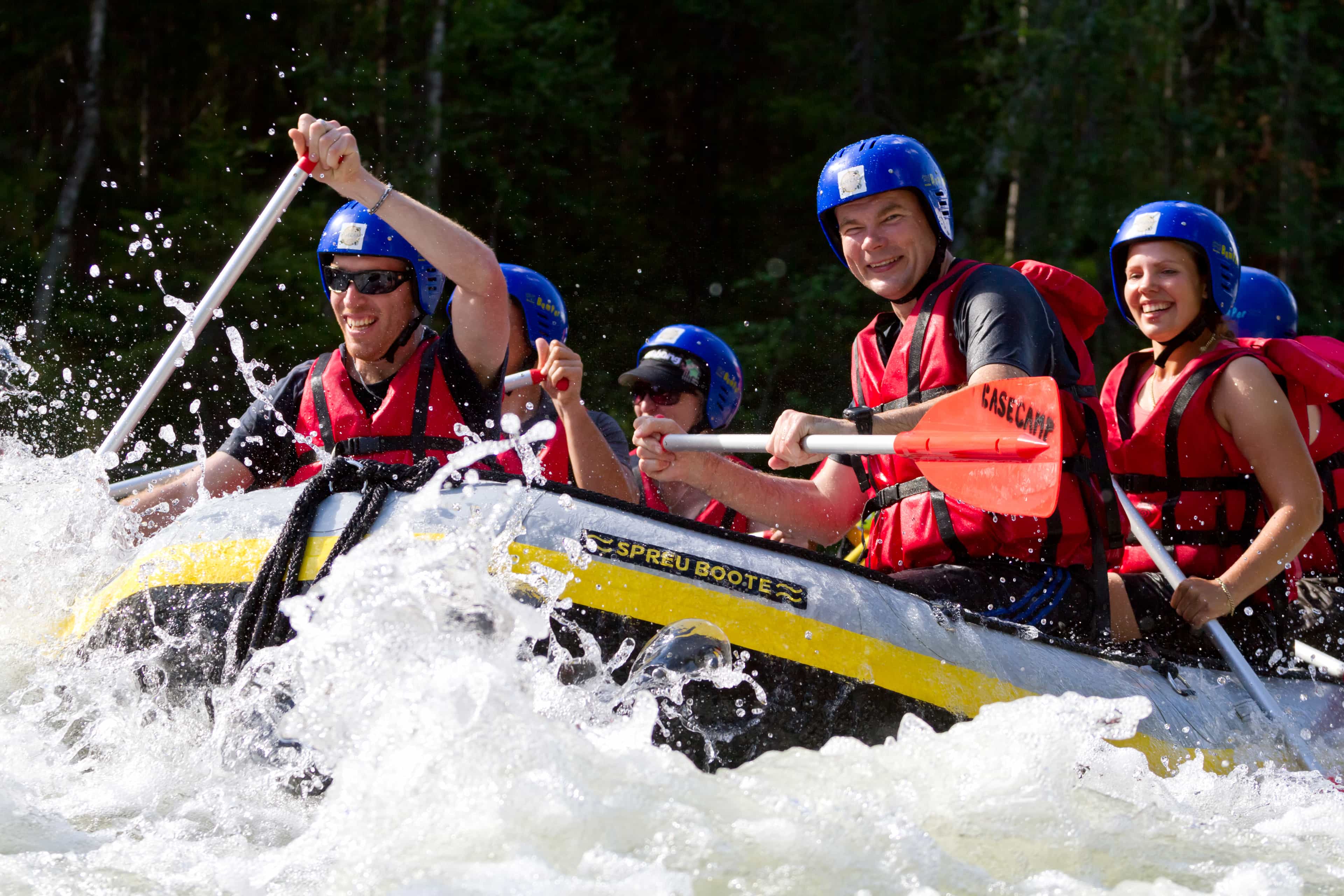 River rafting for the whole family