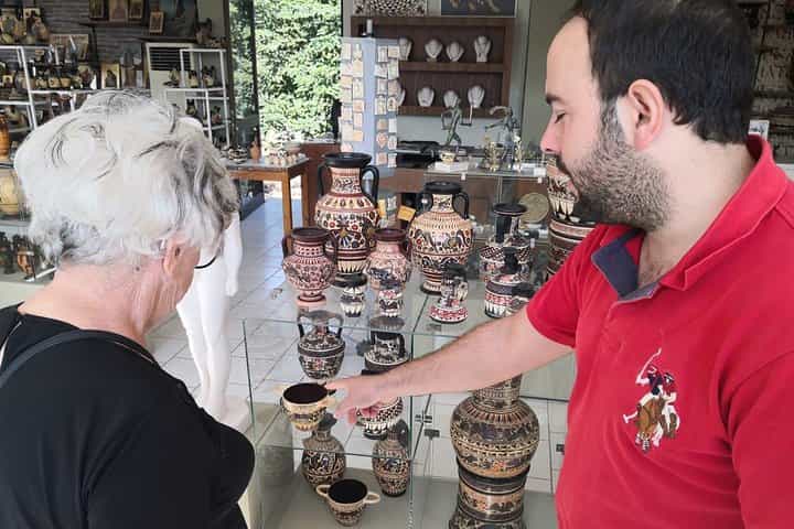 Corinth Canal Day Trip from Athens with Wine Tasting & Pottery Workshop