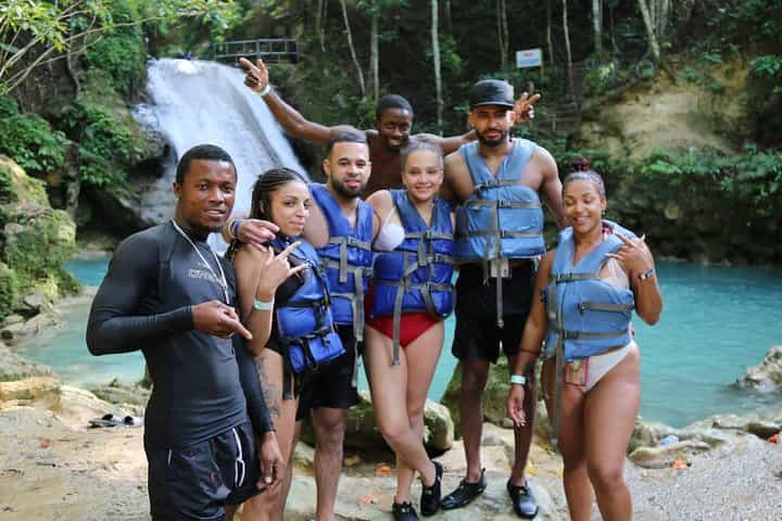 Blue Hole Water Falls (From Montego Bay & Falmouth) Private