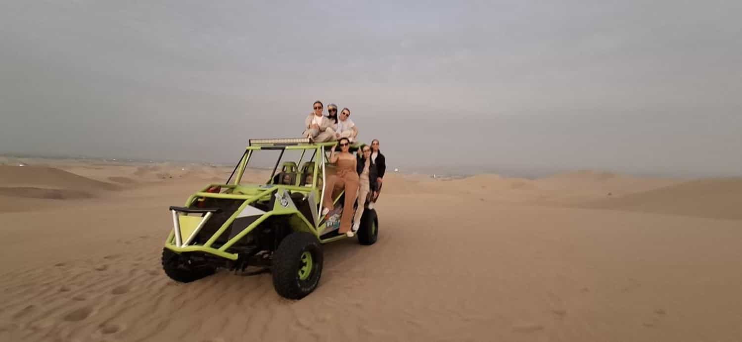 Dune Buggy at Huacachina desert in Ica