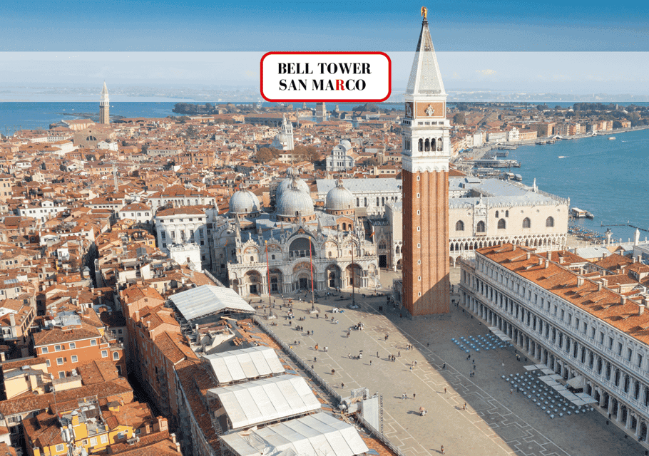 St. Mark’s Bell Tower with Panoramic Views + San Marco History Gallery