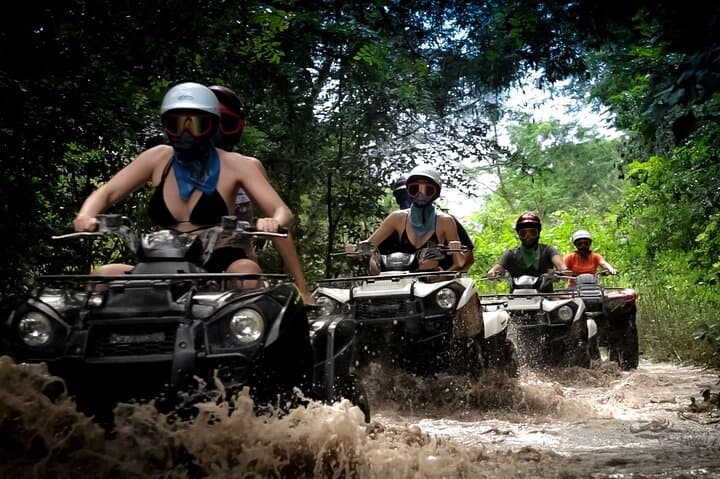 Cozumel ATV Adventure to Jade Cavern and Beach