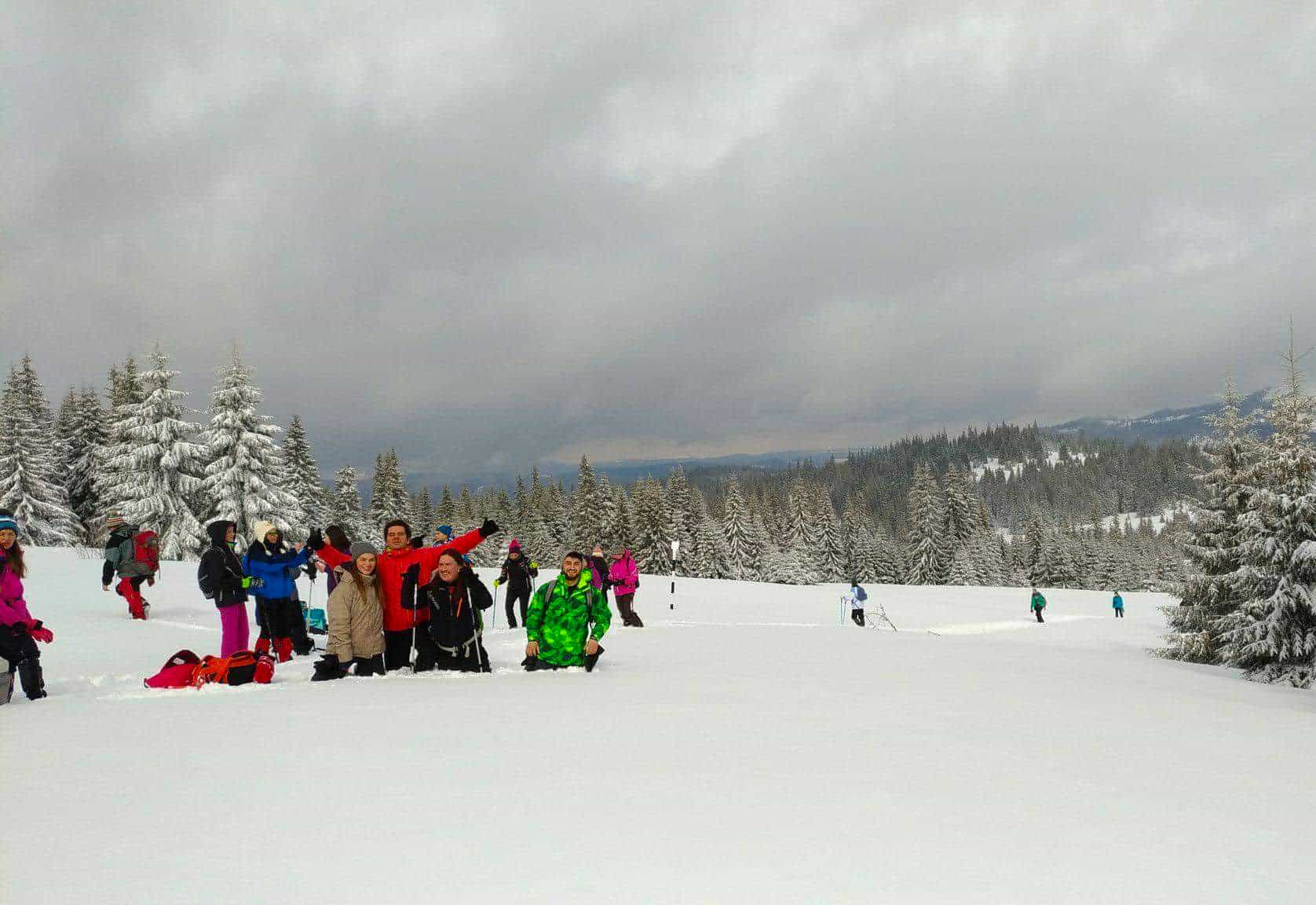 Snowshoeing Fun Tour from Cluj Napoca