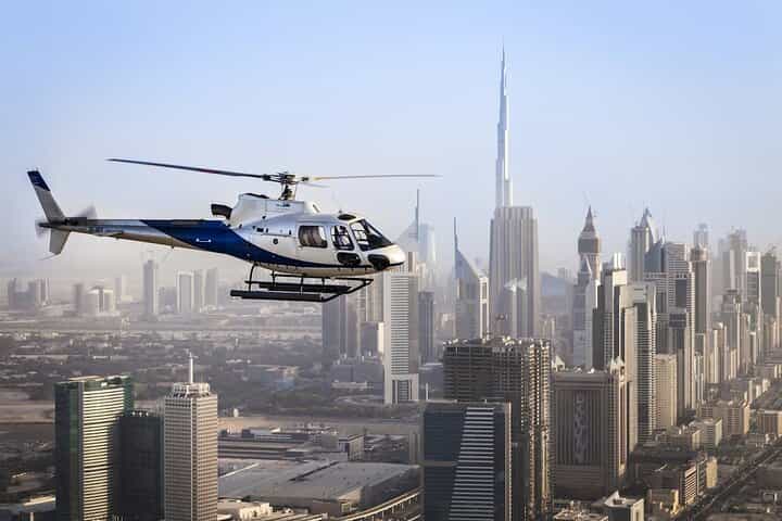 Dubai Helicopter Tour with Many Options 12 - 17 - 22 min