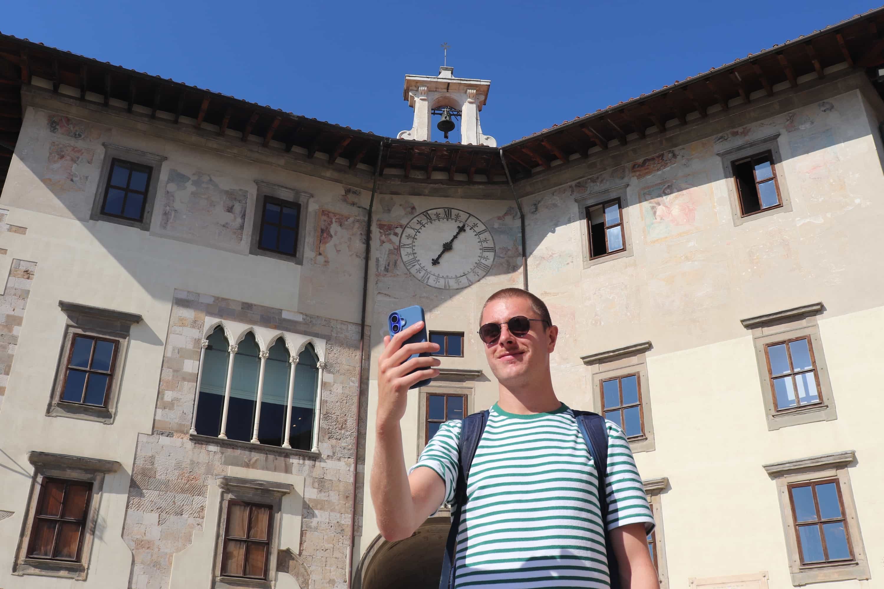 Self-Guided Secrets of Pisa Exploration Game