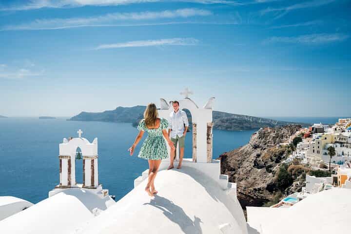 Memories of Santorini - Photoshoot in Oia