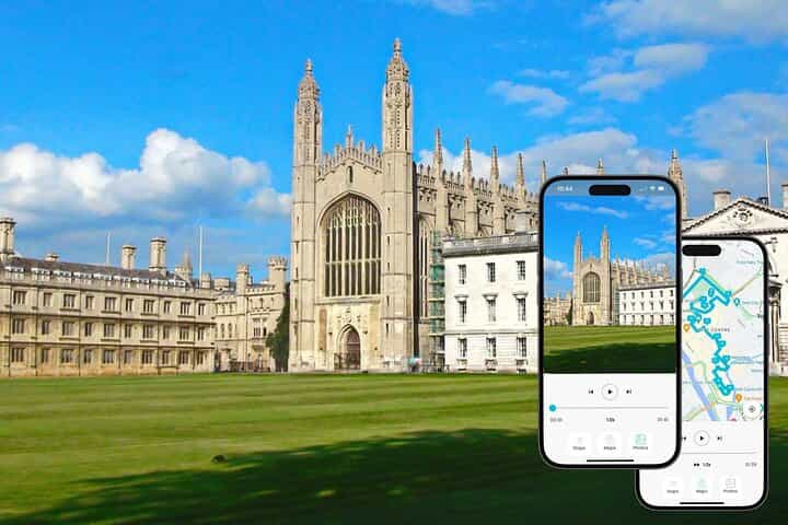 Bridges and Brilliance Cambridge UK Self Guided Tour with App