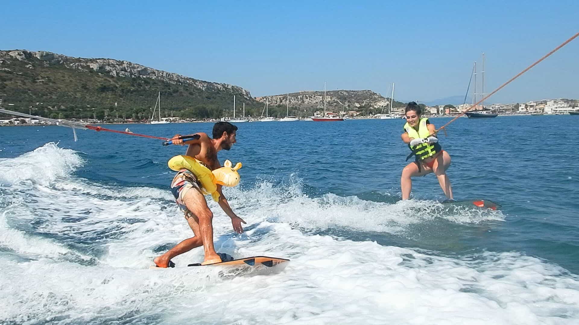Cagliari: watergames in Golfo degli Angeli