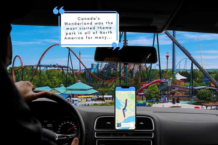 Smartphone Audio Driving Tour between Bracebridge & Toronto