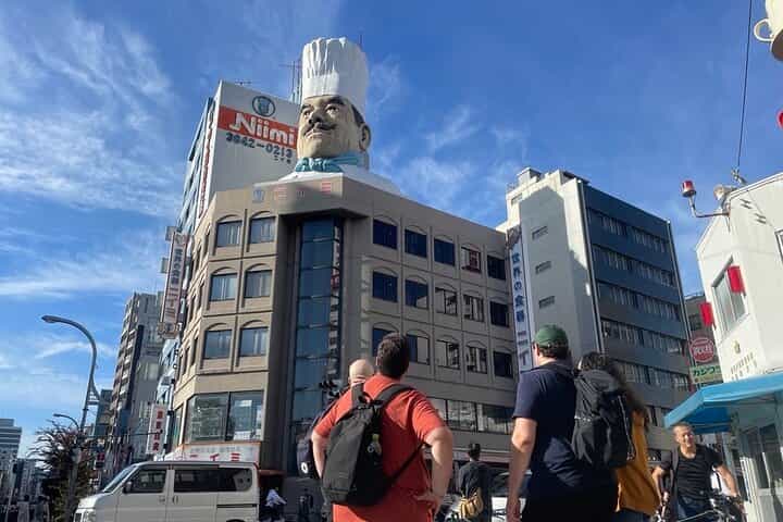 Sushi Making and City Walk in Asakusa