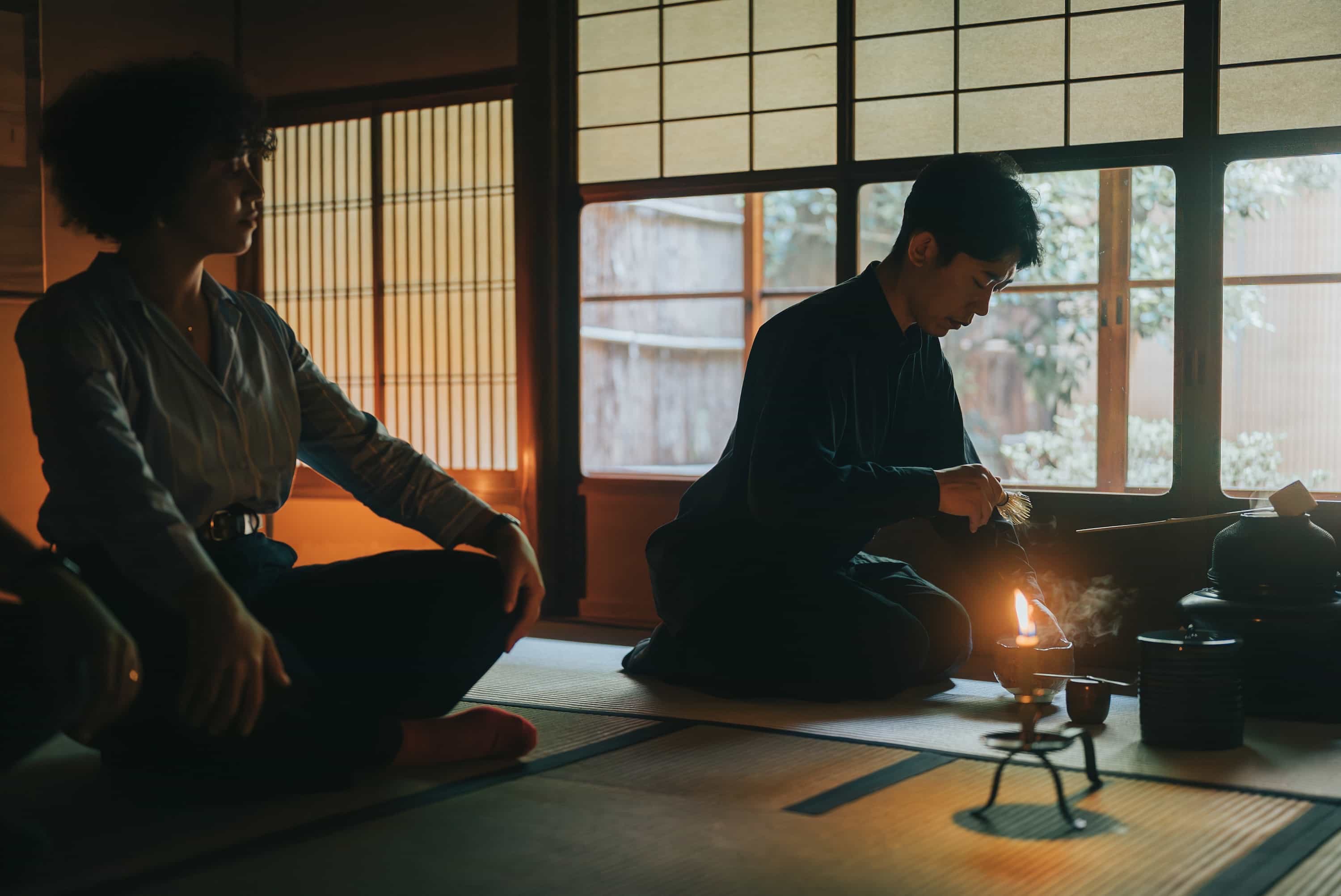 Kyoto: Candlelit Tea Ceremony in a 100-Year-Old Townhouse