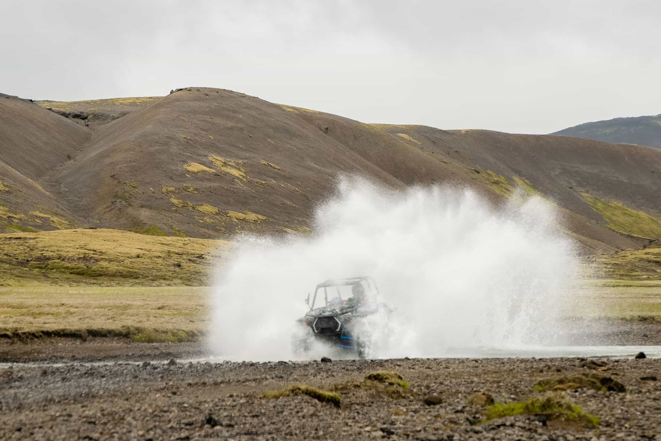 Buggy, Lava Tunnel and Burger