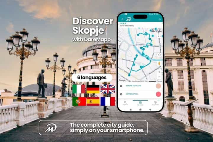 TOP Skopje : Private Guided Tour with your mobile