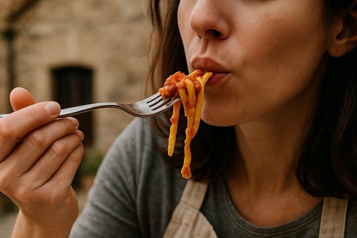 Florence Cooking class of fresh pasta on the hills with transfer