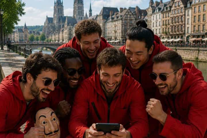 Escape Game Outdoor Theme Team Heist in Rouen