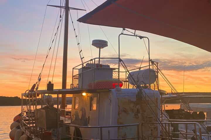 Evening Boat Trip: Punat to Krk City + 2 Hours Free Time