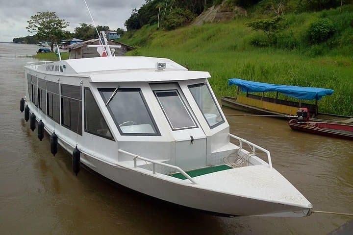 Speed Boat ticket Santa Rosa (Border Brazil Peru) to Iquitos (Peru)