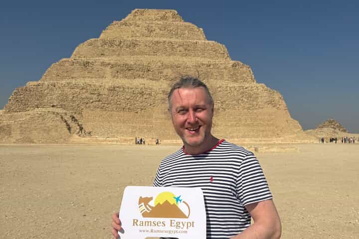 Best of Cairo: Private Pyramids, Sphinx, Saqqara & Memphis Tour