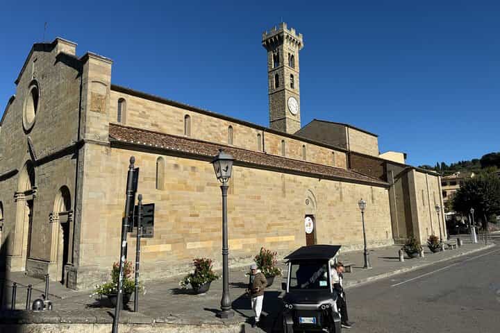 Private Golf Cart Tour Florence to Fiesole, Roman Museum and Theatre