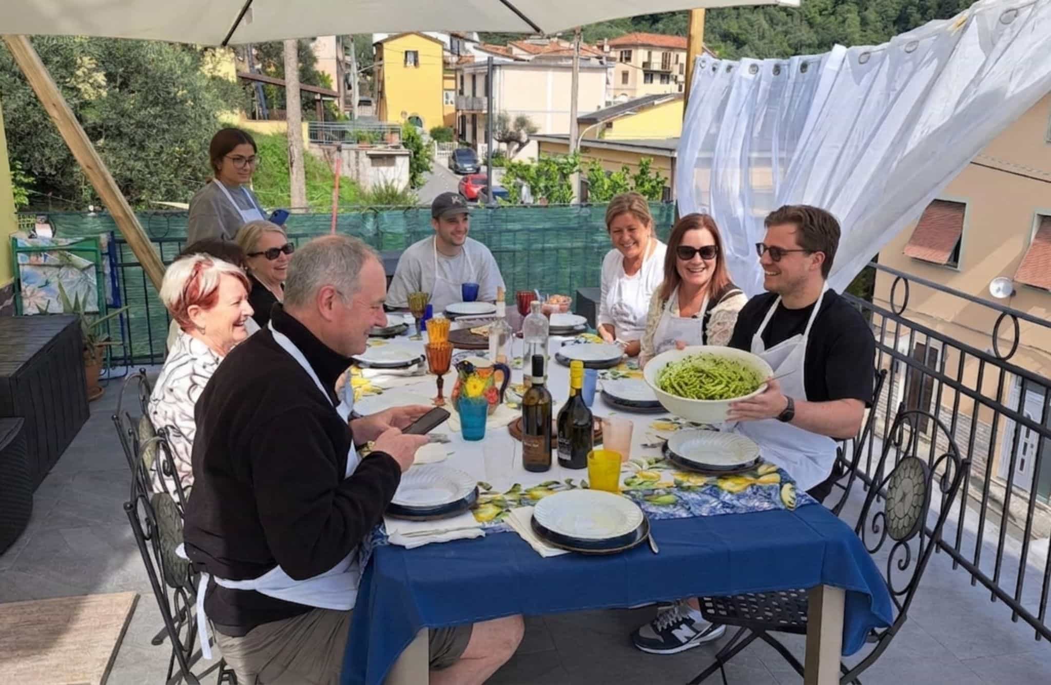 Pasta & Pesto Cooking Class with Aperitivo in La Spezia