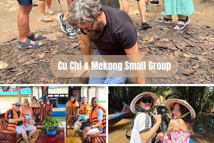 Full-Day with Lunch & Pick up to Cu Chi Tunnels and Mekong Delta