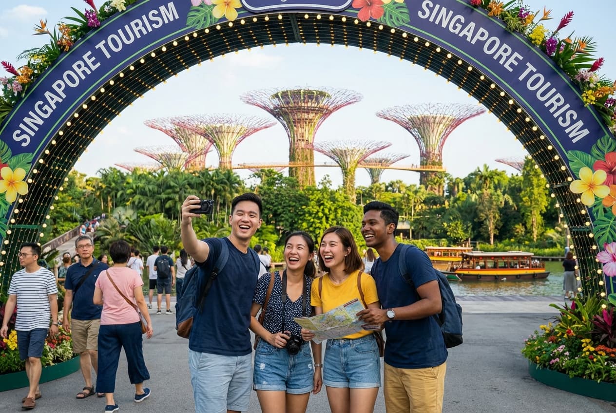 1-Day Friends' Sprint: Taste, Thrills & Nightlife in Singapore 1-Day Friends' Sprint: Taste, Thrills & Nightlife in Singapore