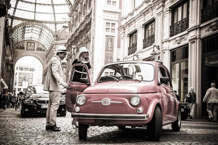 1-Hour Vintage Fiat 500 Slow Tour — Romantic City Intro (Spring) 1-Hour Vintage Fiat 500 Slow Tour — Romantic City Intro (Spring)