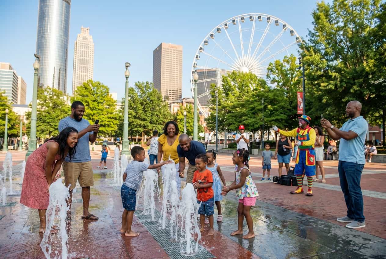 Atlanta in 2 Days - Georgia Aquarium – large, stroller-friendly galleries and nursing rooms Atlanta in 2 Days - Georgia Aquarium – large, stroller-friendly galleries and nursing rooms