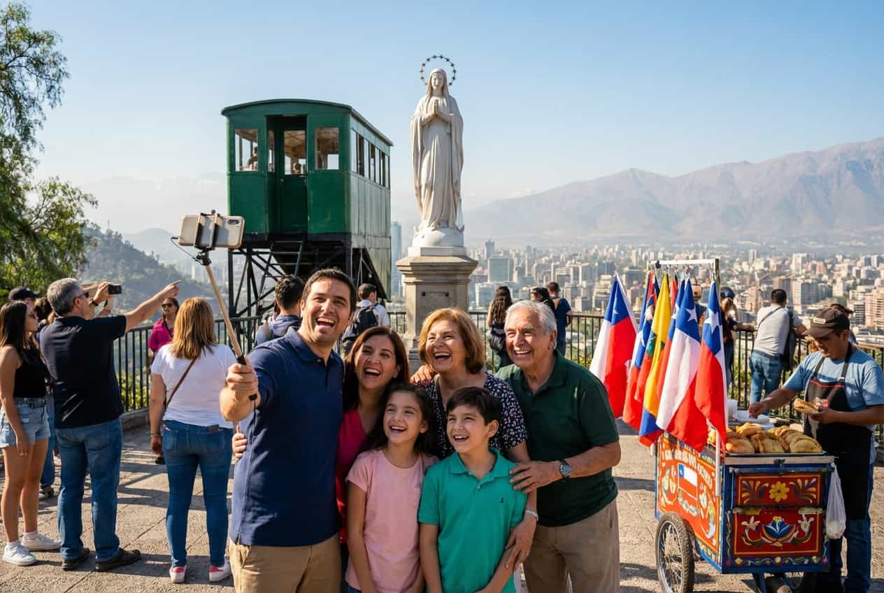 2-day family-friendly Santiago (spring) — easy pace, lots of play 2-day family-friendly Santiago (spring) — easy pace, lots of play