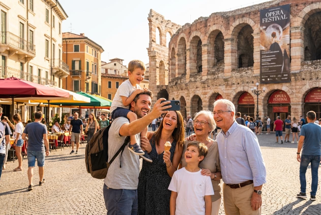 Verona in 2 Days for Families - Arena di Verona and Piazza Bra Verona in 2 Days for Families - Arena di Verona and Piazza Bra