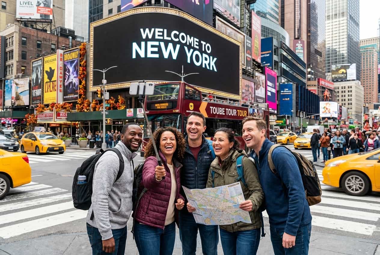 2-Day Friends’ Tour: Midtown → Central Park → Lower Manhattan → Brooklyn (November) 2-Day Friends’ Tour: Midtown → Central Park → Lower Manhattan → Brooklyn (November)
