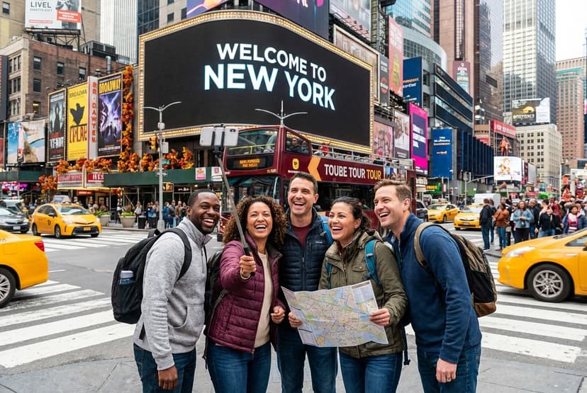 2-Day Friends’ Tour: Midtown → Central Park → Lower Manhattan → Brooklyn (November)