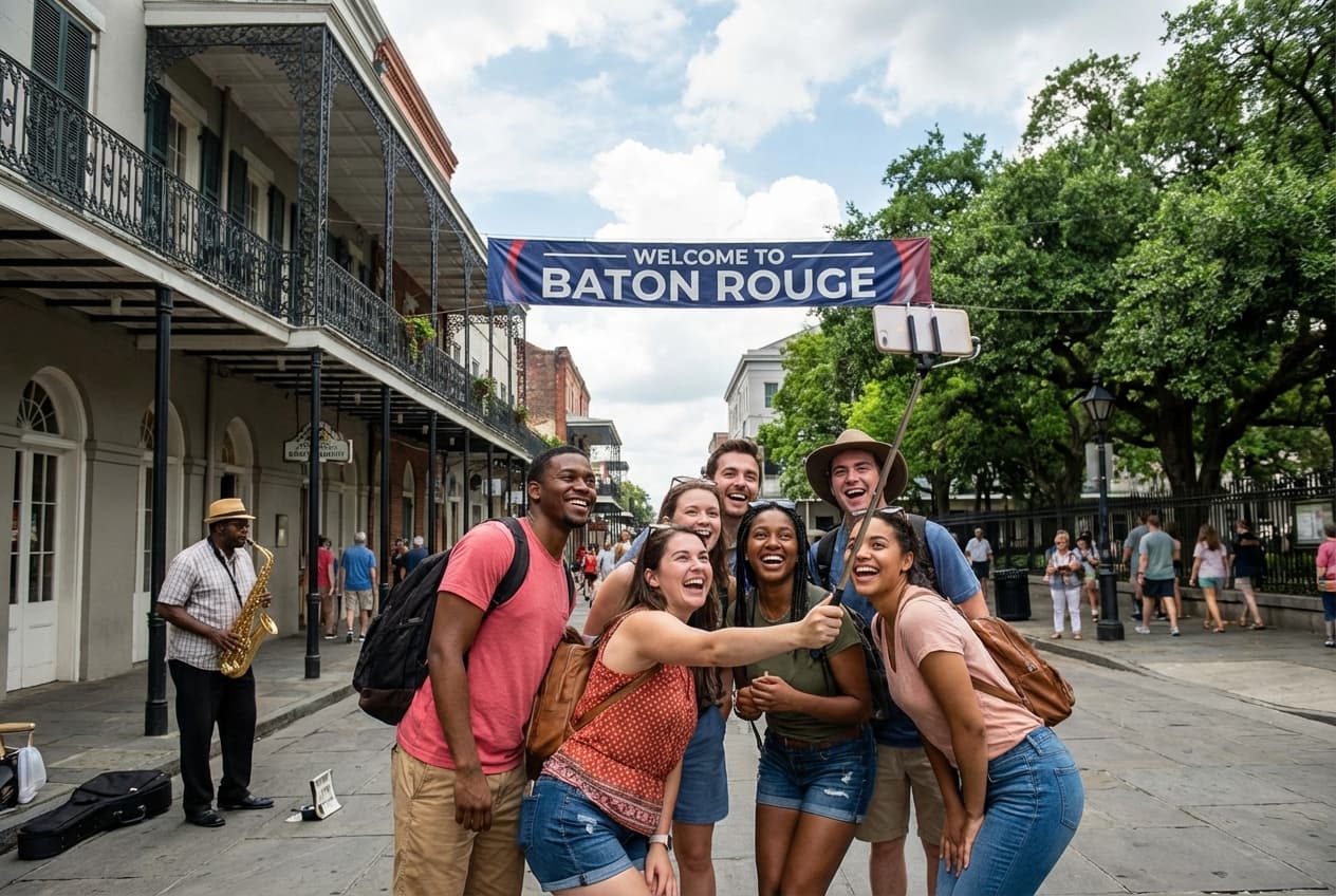 2-Day Fun & Vibrant Baton Rouge Weekend (Friends) 2-Day Fun & Vibrant Baton Rouge Weekend (Friends)