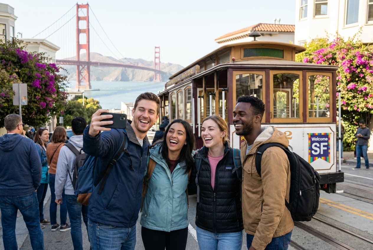2-Day Fun & Vibrant Friends Trip — San Francisco 2-Day Fun & Vibrant Friends Trip — San Francisco