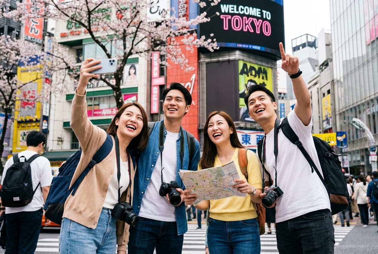 2-Day Fun & Vibrant Friends' Weekend in Tokyo (Spring) 2-Day Fun & Vibrant Friends' Weekend in Tokyo (Spring)