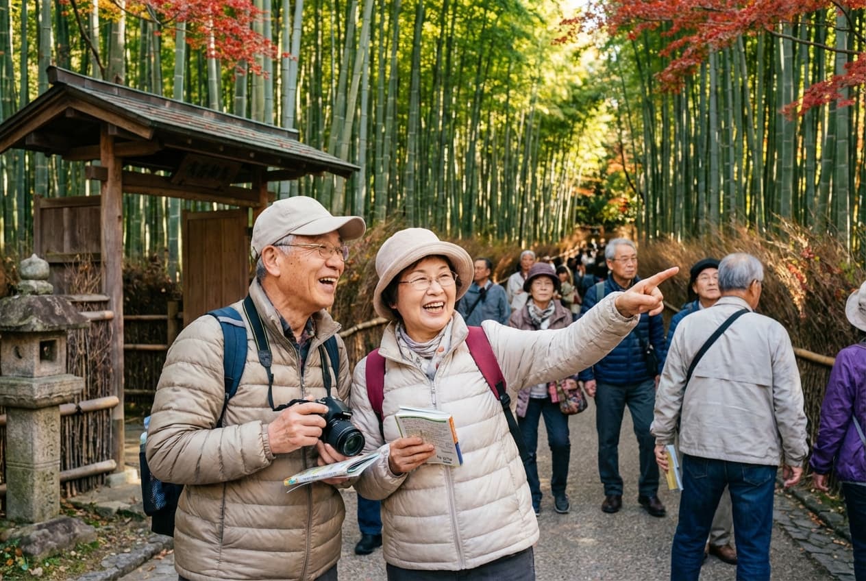 2-Day Gentle Kyoto Highlights for Seniors (Autumn) 2-Day Gentle Kyoto Highlights for Seniors (Autumn)