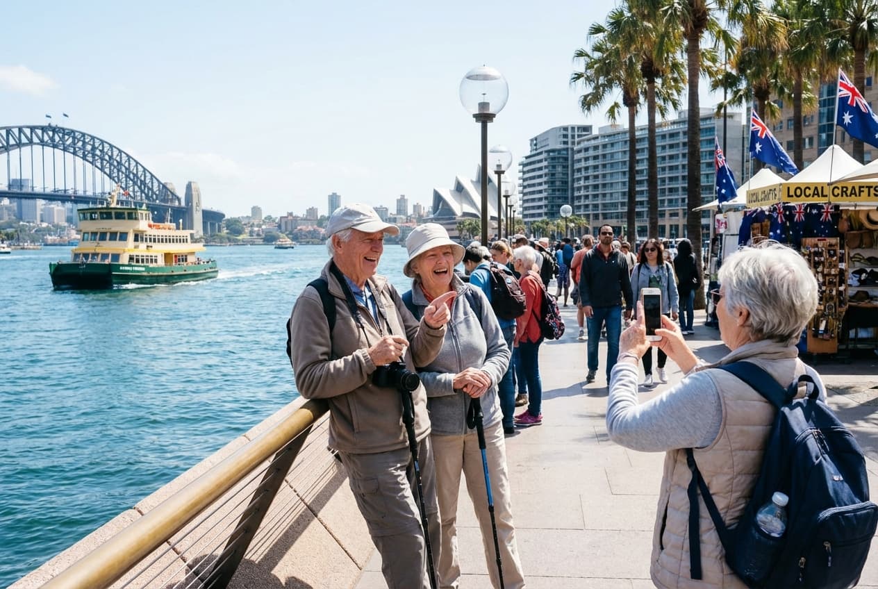 2-Day Gentle Sydney Itinerary for Seniors (Autumn — April) 2-Day Gentle Sydney Itinerary for Seniors (Autumn — April)
