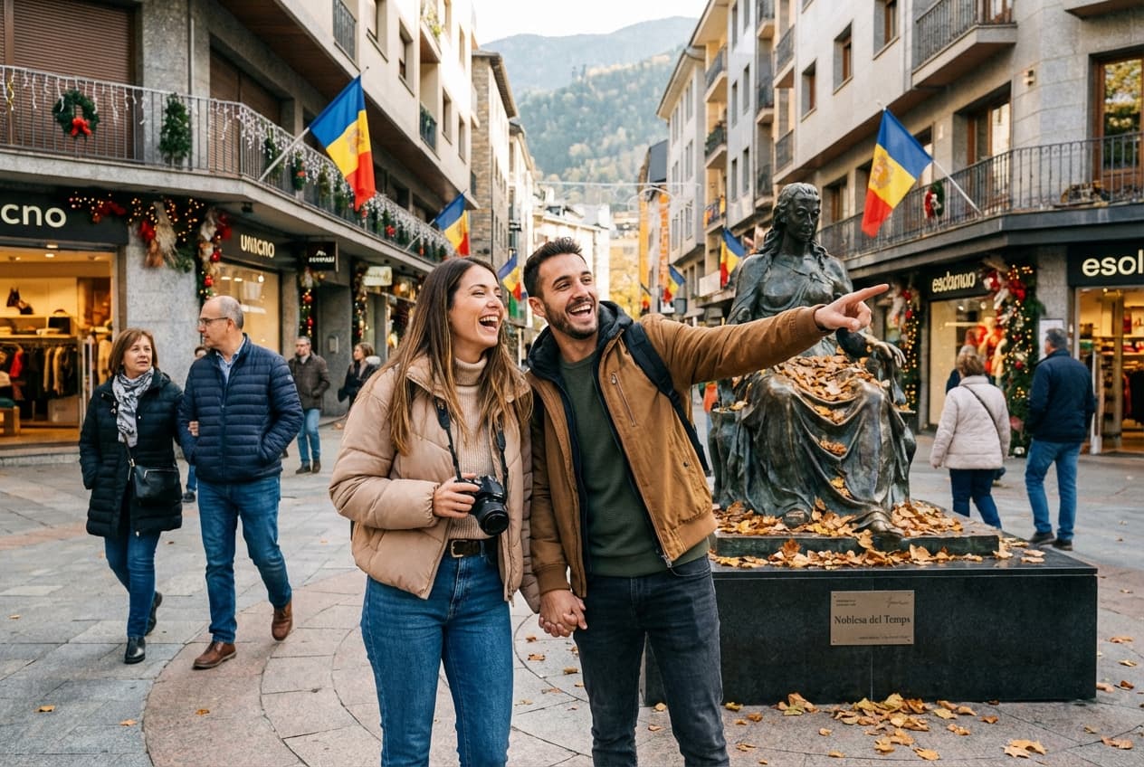 Andorra la Vella in 2 Days for Couples - Private thermal soak at Caldea Andorra la Vella in 2 Days for Couples - Private thermal soak at Caldea