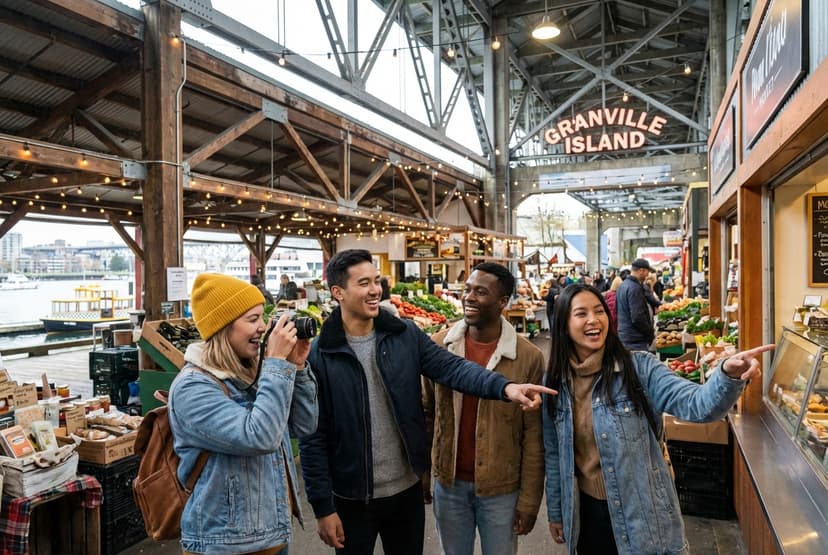 2-Day Vancouver: Downtown → Stanley Park → Granville Island → Kitsilano → North Shore (Friends) 2-Day Vancouver: Downtown → Stanley Park → Granville Island → Kitsilano → North Shore (Friends)