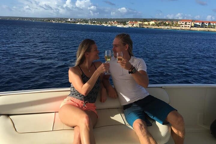 Kralendijk in 1 Day for Couples - Private luxury yacht cruise along the Kralendijk coastline Kralendijk in 1 Day for Couples - Private luxury yacht cruise along the Kralendijk coastline