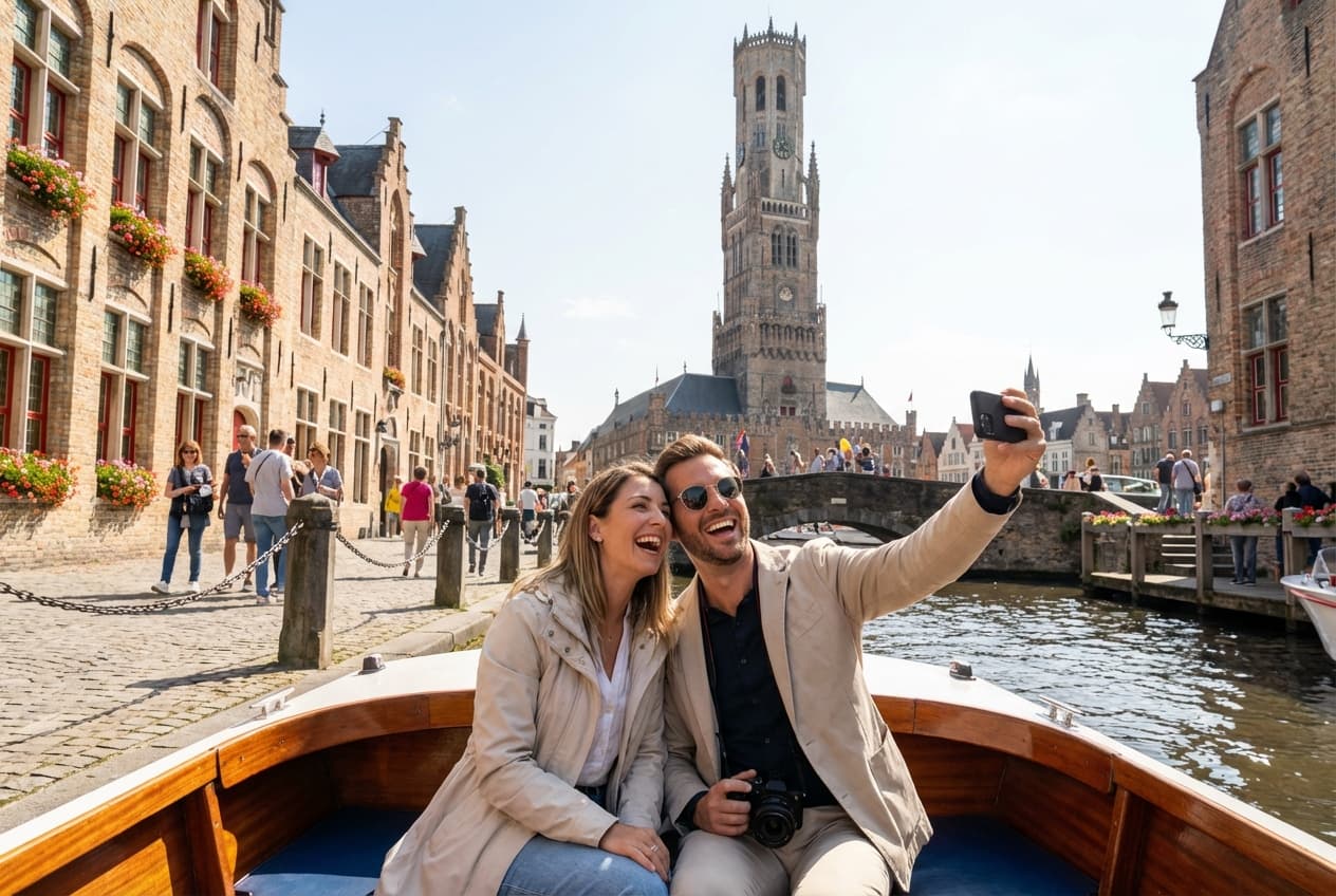 2 Romantic Days in Bruges — Canals, Chocolate & Quiet Moments 2 Romantic Days in Bruges — Canals, Chocolate & Quiet Moments