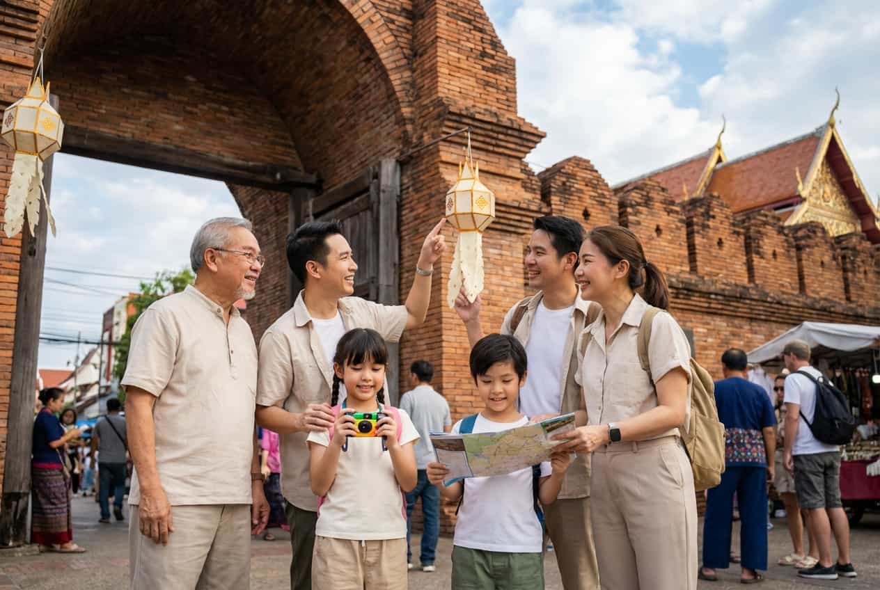 3-Day Family-Friendly Chiang Mai: Gentle Pacing, Play & Culture 3-Day Family-Friendly Chiang Mai: Gentle Pacing, Play & Culture