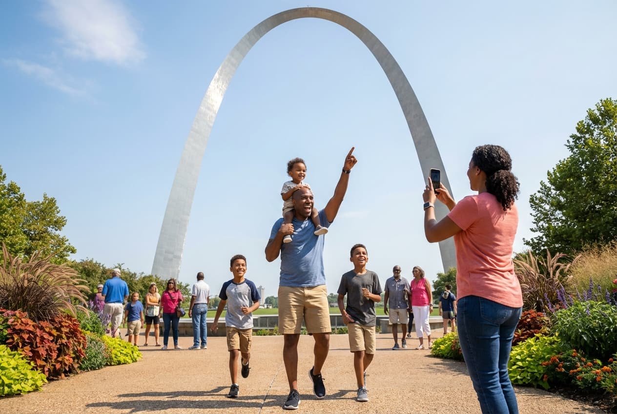 3-Day Family-Friendly St. Louis: Parks, Science, Animals & Play 3-Day Family-Friendly St. Louis: Parks, Science, Animals & Play
