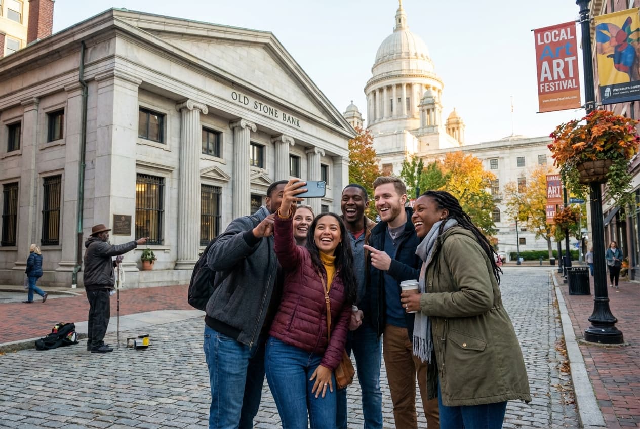 3-Day Fun & Vibrant Friends Getaway in Providence 3-Day Fun & Vibrant Friends Getaway in Providence